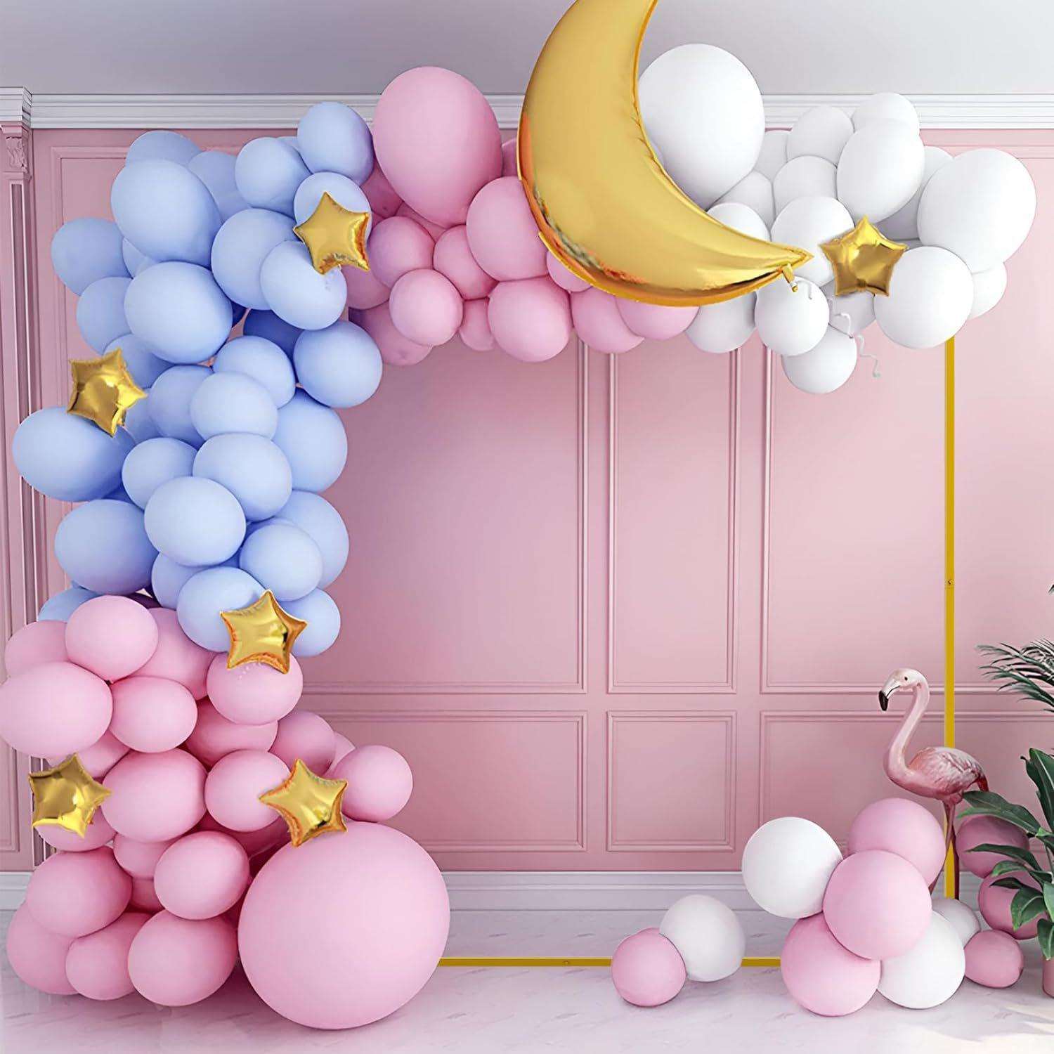 金色矩形创意婚礼支架道具典礼气球派对装饰拱门户外创意铁环