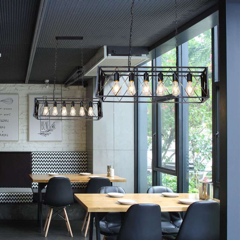 复古工业风店铺服装店酒吧怀旧理发店创意个性吧台灯餐厅装饰吊灯