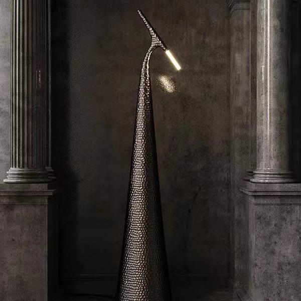 设计师样板房售楼处落地灯客厅大厅装饰摆件创意高端卧室氛围地灯