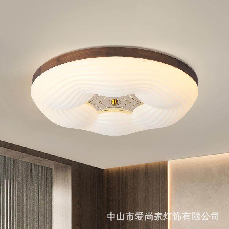 黑胡桃木卧室吸顶灯中古复古美式新中式创意个性奶油风护眼书房灯,农机/农具/农膜,其它农用工具,淘宝优惠券,粉丝福利购,淘宝优惠卷