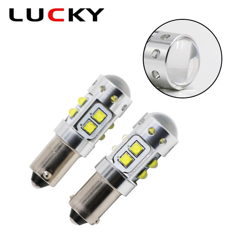 外贸畅销 汽车LED灯泡 BA9S 10SMD 50W XBD CREE仪表灯 尾箱灯