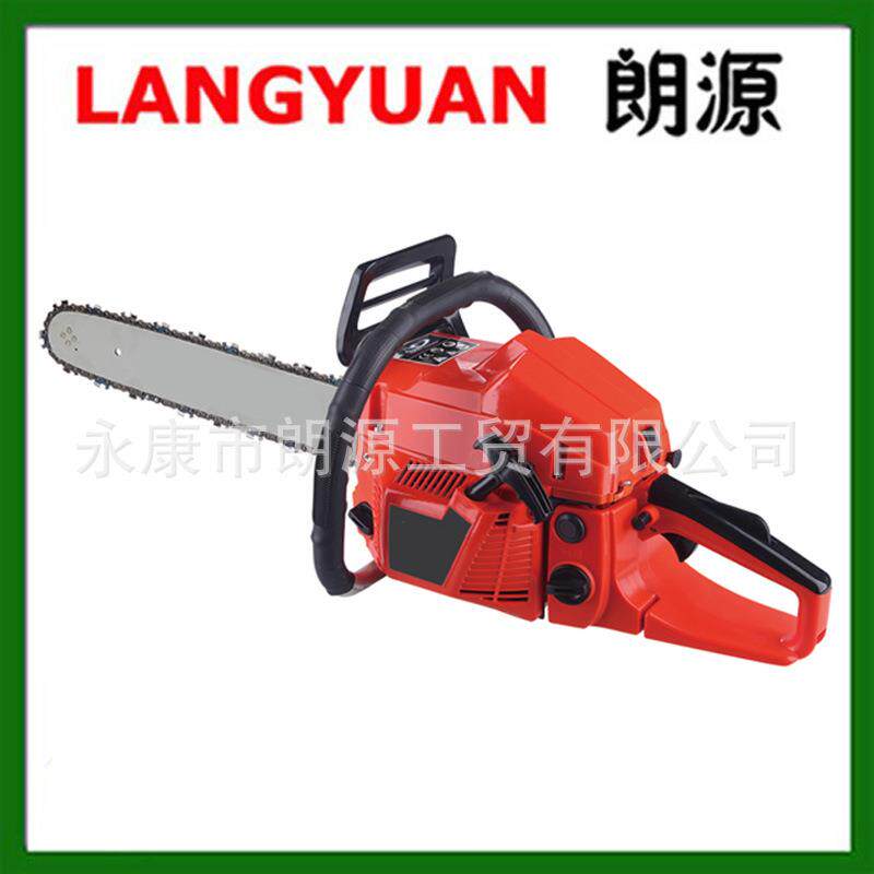 65CC 72CC超易启动汽油锯，强劲有力 365伐木锯 20寸合金导板链条