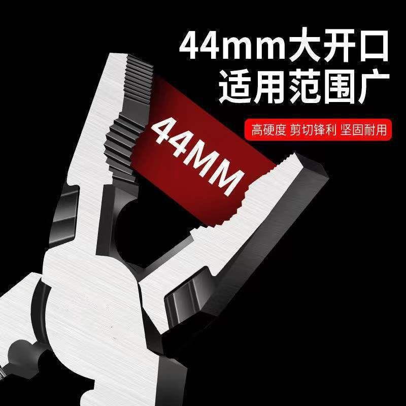 德式多功能9寸钢丝钳子省力老虎钳家用工业级钳子大全弹力一体