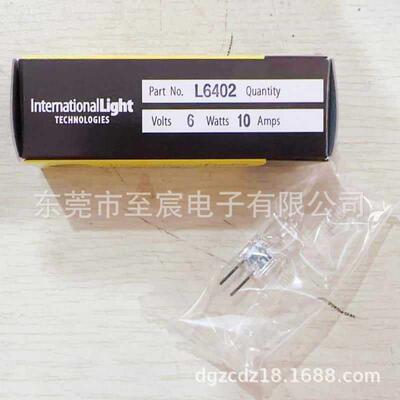 ILT卤素灯L6402 6V10W G4 InternationalLinght TECHNOLOGIES
