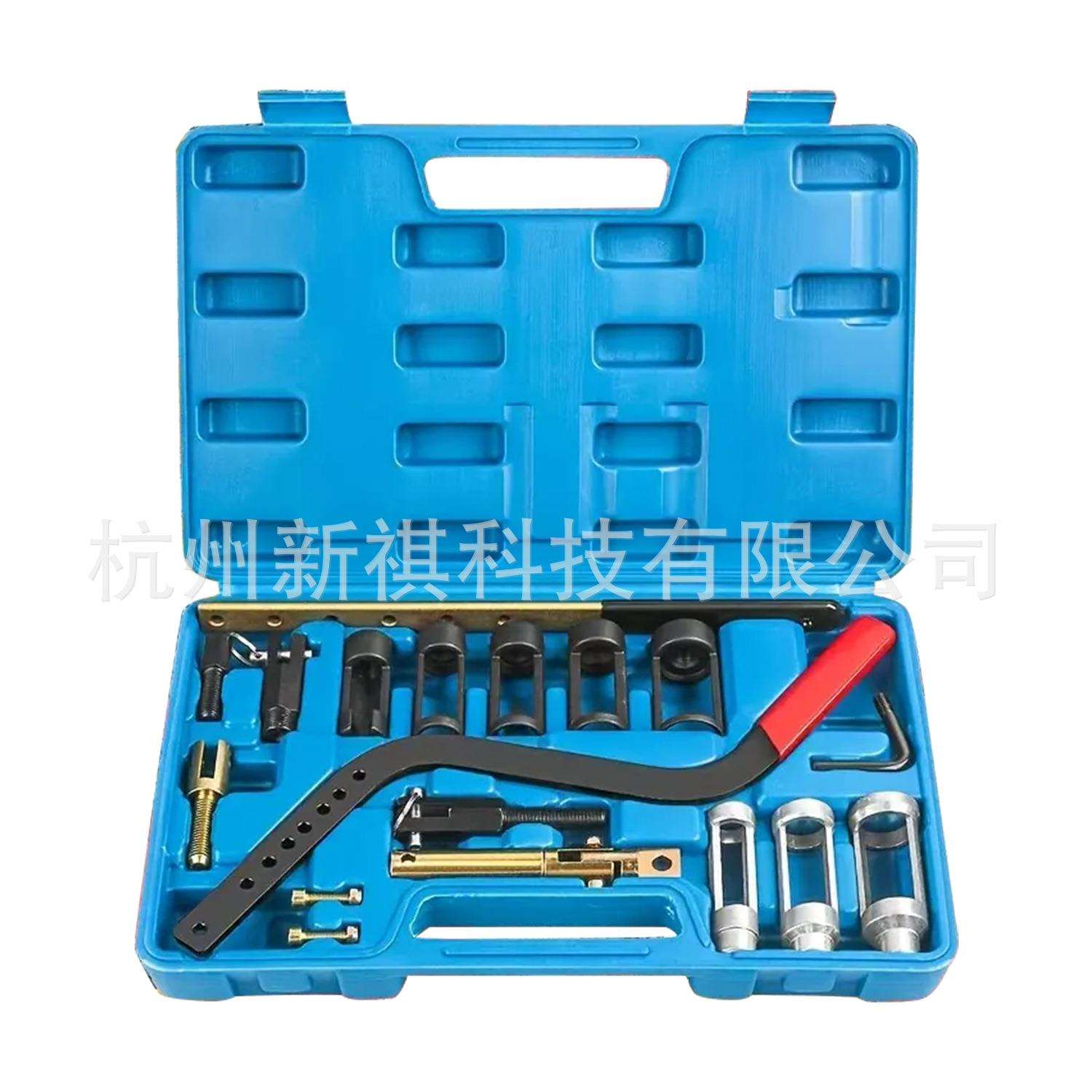 气门弹簧钳压缩器免拆凡尔钳气门油封拆装工具气门垫片更换顶置钳