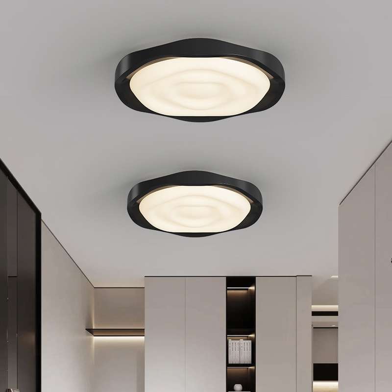 云朵简约风吸顶灯走廊过道灯现代奶油阳台玄关入户LED全光谱灯具