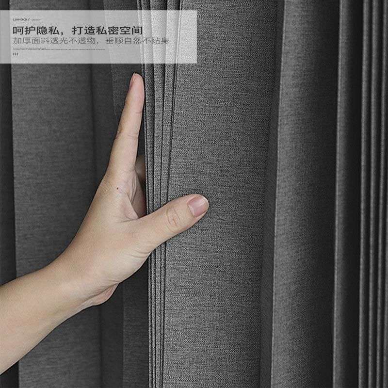 折叠磁吸浴帘套装免打孔防水布浴室防霉卫生间淋浴挂帘子加画文伍