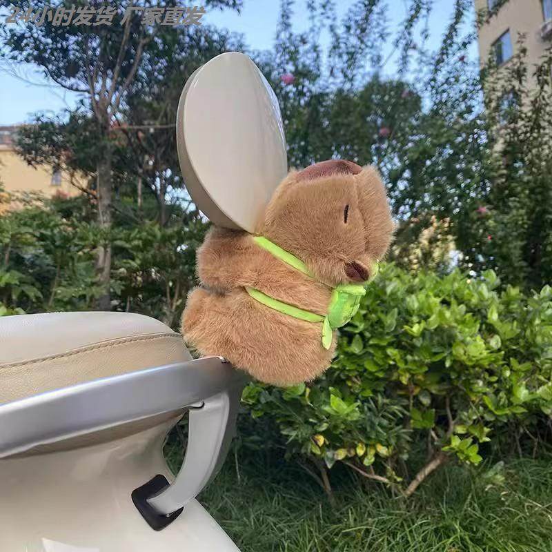 电动车装饰挂件后视镜玩偶踏板摩托车把考拉小号牌照可爱贴纸配件