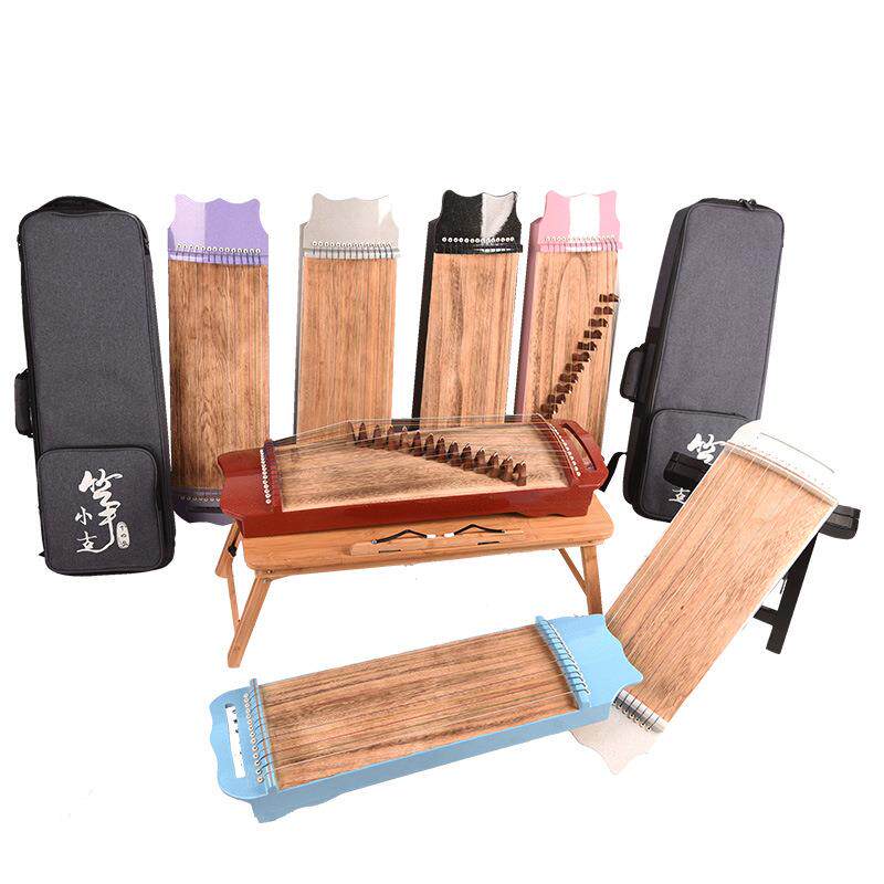 红星初学儿童幼儿园成人小古筝70cm14弦小秦筝民乐便携初学专用