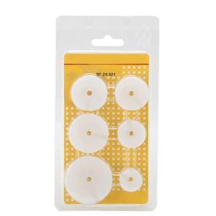 6pc橡胶表垫机芯座胶垫 6个装 机芯胶垫 机芯垫 钟表工具