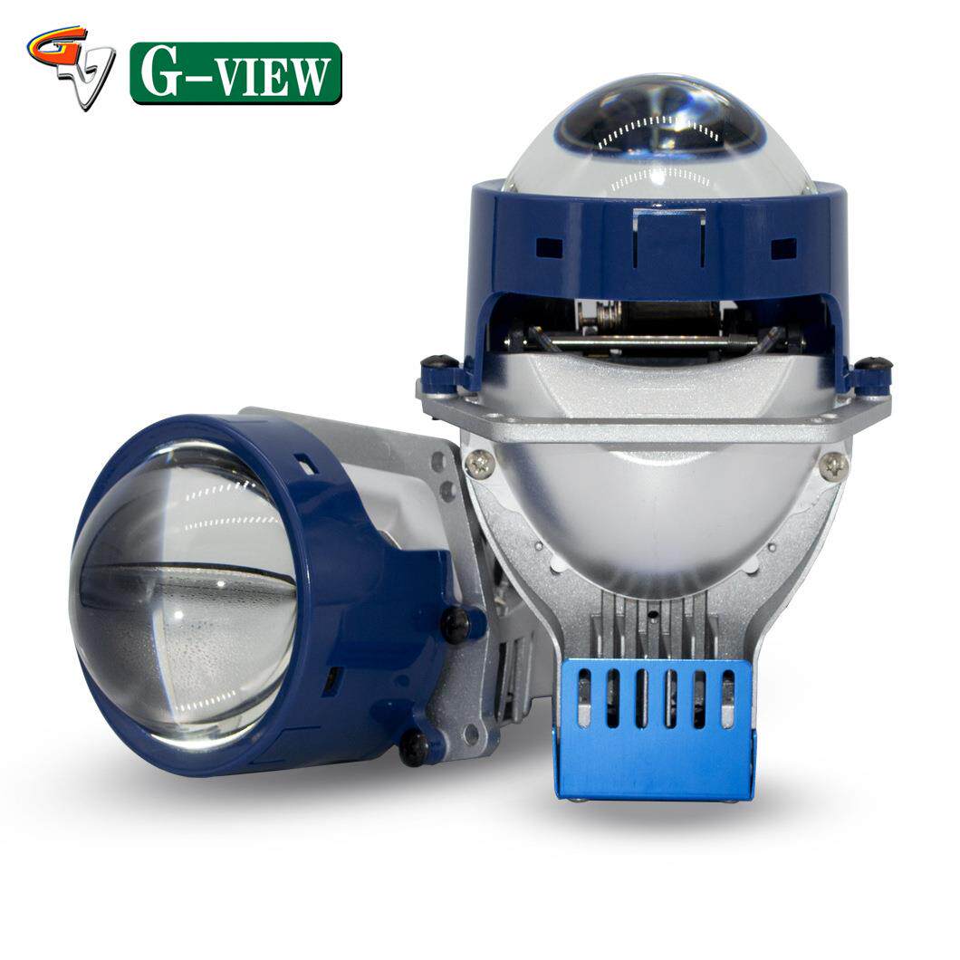 Gview跨境直供G17 140W led汽车大灯大功率双光透镜led汽车大灯