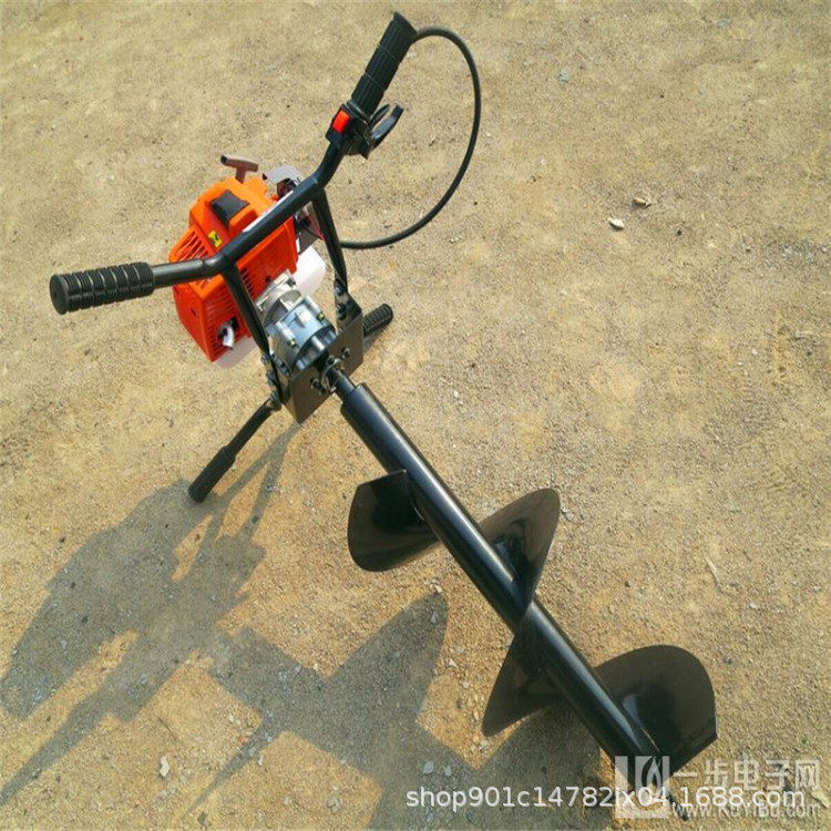 厂家批发二冲程汽油机手提式地钻机挖坑机果园施肥钻孔挖穴打洞机