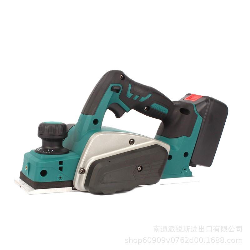 工业级多功能电刨木工便携式压刨机电动木刨充电手提式锂电电刨