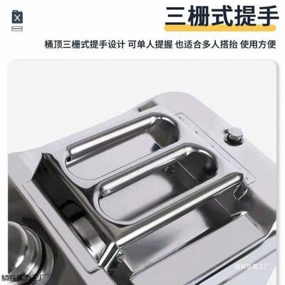 新款加厚不锈钢油桶汽油桶升升柴油壶便携加油桶汽车跨境专用