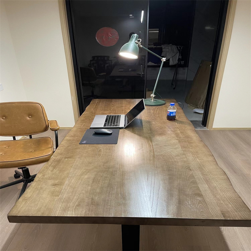 木板定制榆木松木原木加工实木材料桌面板隔板置物架尺寸定做板材