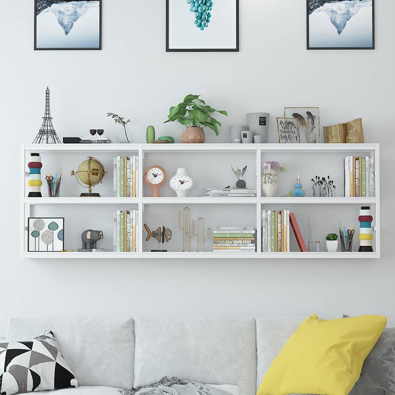 极速墙上置物架货架简约现代铁艺壁挂用J超市便利店陈列架展示柜