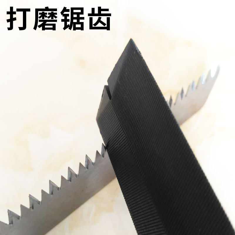 热销锯锉伐锯锉刀木工手锯打磨菱形锉刀细齿N专业钢锉发锯锉修边