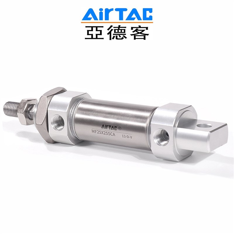 极速亚德客不锈钢迷你气缸MmF20*10*15*20*25*30*40*50*100*175*2