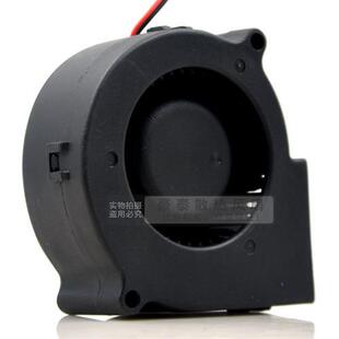 鼓风机 12V 24V 加湿器涡 离W心 7.5厘米CM 极速全新静音7530