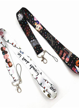 极速Stranger Things Figure Anime Keychain MobiRle Phone Rope