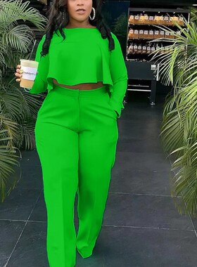 极速Elegant Work Wnear Two Piece Set Fall Clothes for Women