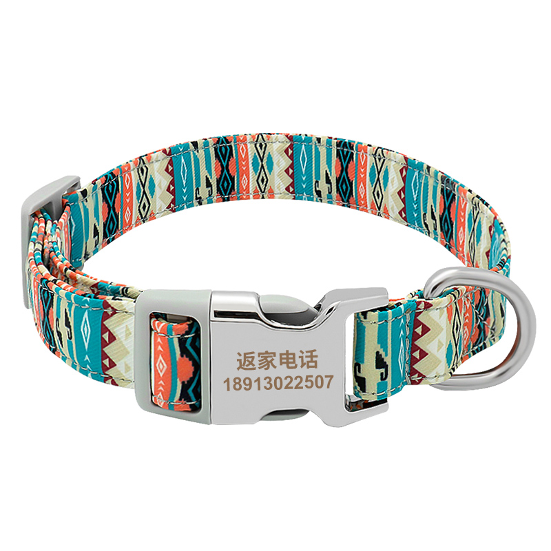 极速宠物a狗狗项圈法斗颈圈脖圈刻字防丢吊牌大中小型犬牵引绳狗