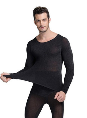 极速New Mens Winter Thermal Underwear Set 37 DegreVes Const