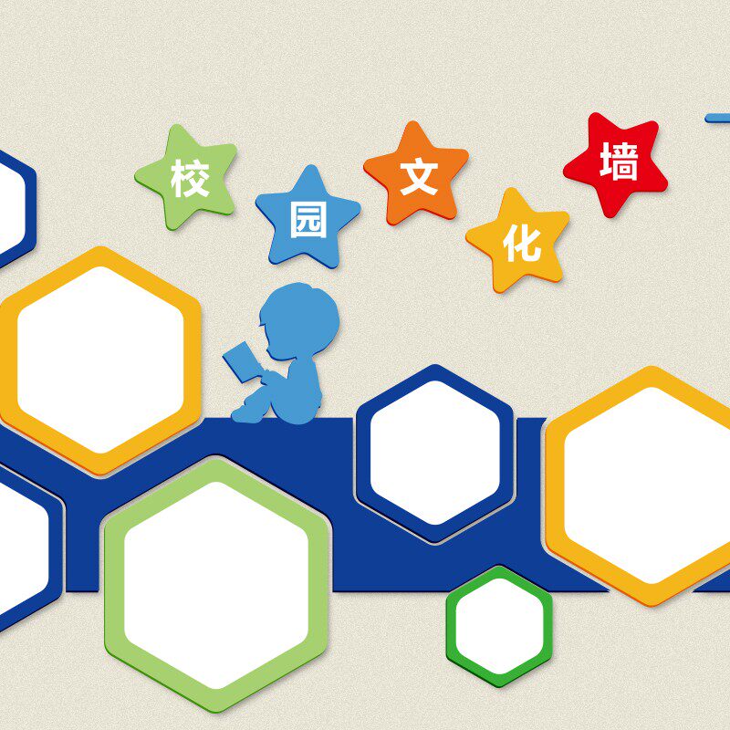 极速培训学校校园文化墙幼儿园墙面装饰墙贴创意照片墙.扎板环保
