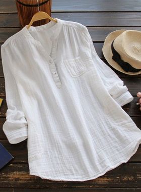 极速New Women Plus Size Blouse ASummer Solid V Neck Blouses