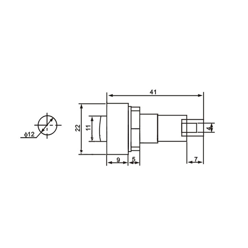 极速PL13.5 信号电源工作指示灯 开孔12mm 塑料 380V220WV24V12V