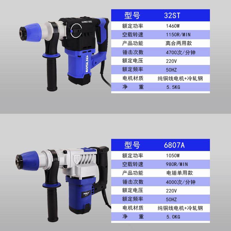极速威士龙两用电鎚钻带离合大功率多功能植筋电R鎚钻电镐冲击钻,农机/农具/农膜,农业检测设备,淘宝优惠券,粉丝福利购,淘宝优惠卷