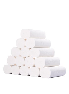 极速Plant protection coreless roll paper Lroll layer thicken