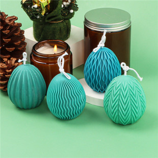 Geometric Hand 极速DIY Eaister Candle Mold Silicone New Eggs