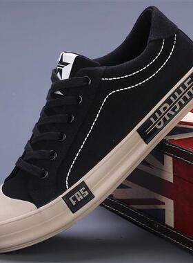 极速廊坊初卓商贸23813男士A开车鞋休闲百搭平底鞋潮流透气帆布鞋