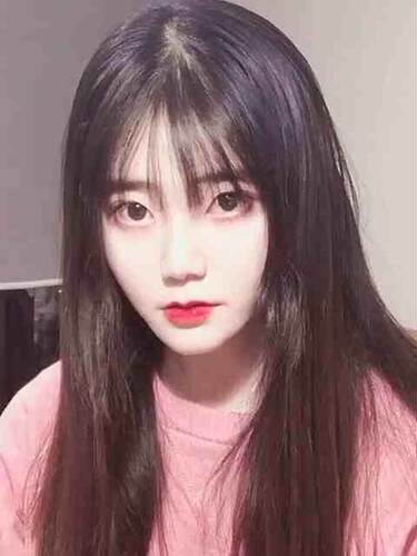 极速假发女长发圆脸可爱新式发套逼真网红空气刘海T黑长直自然全