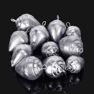 极速甲鱼铅坠带环铅坠甲鱼枪用铅坠甲鱼钩配套铅S坠铅球打龟坠钓