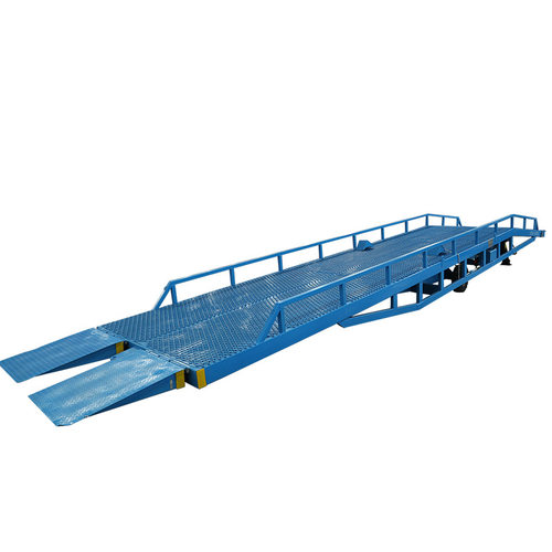 极速运行平稳移动式登车桥操作简单移动方便U 移动式登车桥