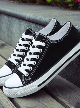 极速New Couple Canvas Shoes Men Fashion Lovers SYneakers