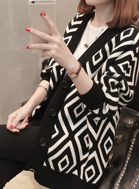 极速Women Sweater Cardigans 2021 CasuaHl V Neck Long Sleeve