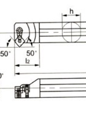 极速冲冠50数控内孔刀杆S20Q/S25R/S3H2S/S40T-MCWNR/L12