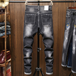 极速Male Jeansi Men MenS Jean Homme Denim Slim Fit Pants Tr