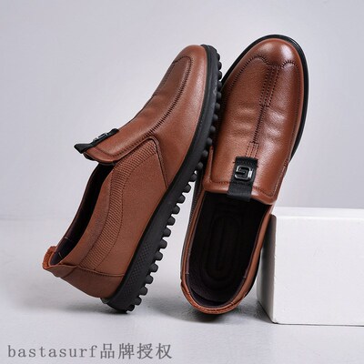 极速The first layer of scowhide mens leather shoes 2020 new