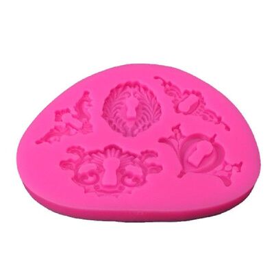 极速Exaplosion Lace Key Keyhole Candy Silicone Mold DIY Baki