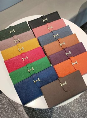 极速Luxury Ladies Leatrher Long Wallet Fashion Folding Leath