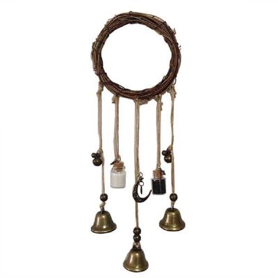 极速good luck bell Witrch Bells Magical Wind Chimes Banish E