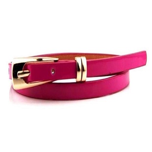 Leather Thi Skinny Bow Belt Womenzs Colors Candy 极速1
