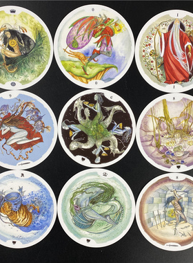极速New Style Circnle Of Life Tarot Cards PDF Guidance Deck