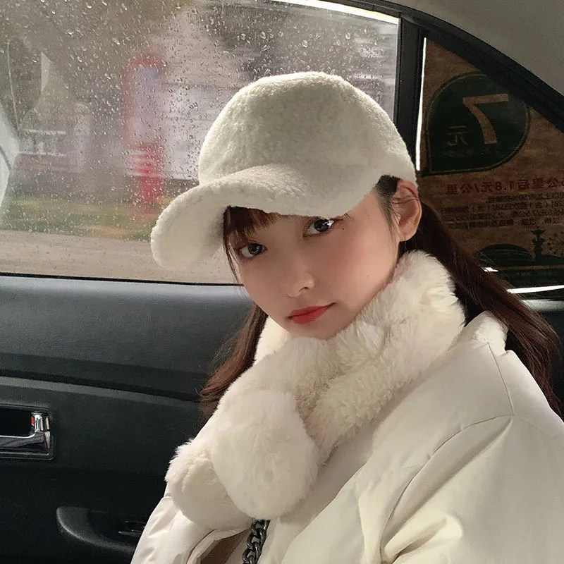 极速Winter Fake Fur Cap Hat forA Women Unisex Fashion Fuzzy