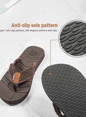 极速2021 New Summer Men Flip Flops High QualitRy Beach Sanda