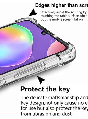 极速3in1 transparent caseu for samsung galaxy a31 a12 a51 a7